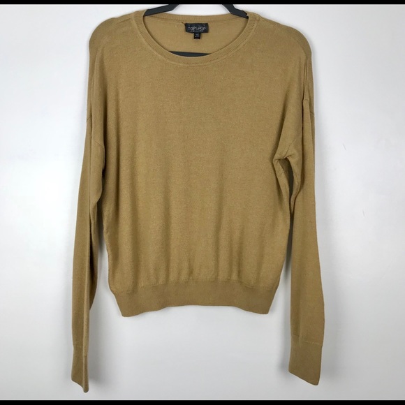 TopShop Women's Long Sleeve Crewneck Sweater - Picture 2 of 8